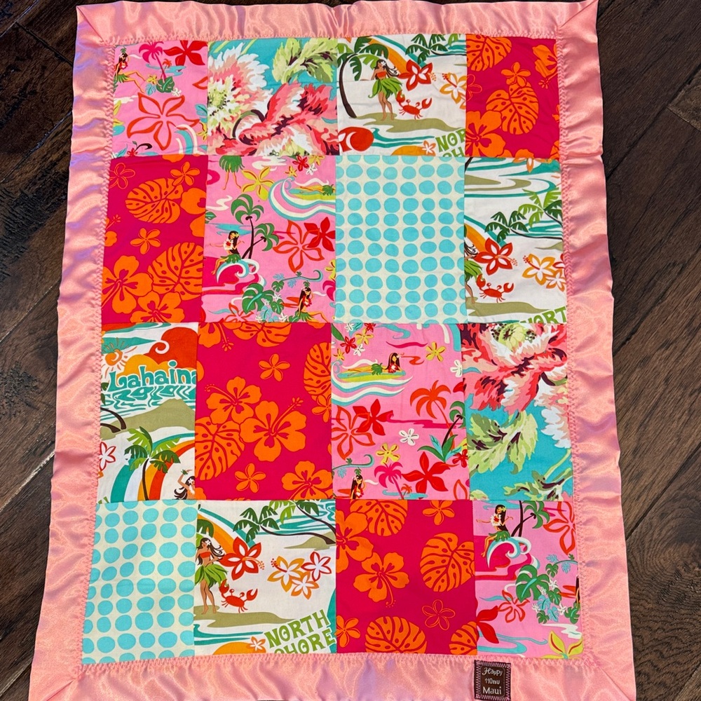 NWNT Baby Quilt Made in Maui